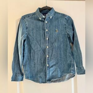 Ralph Lauren Boys Cambray Button Down Shirt